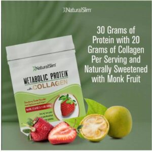 Proteina metabólica con colageno